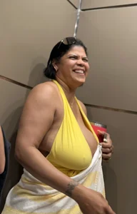 YELLOW SWIMSUIT BIG TITS