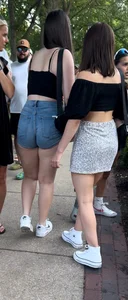 Summer means PAWG jean shorts