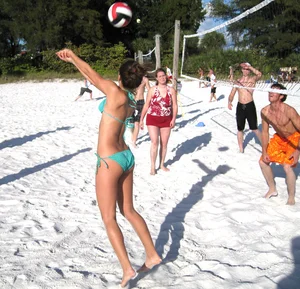Beach and bikini girls