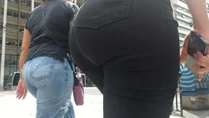 Blonde PAWG in tight jeans (OC)