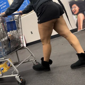 Worker vs customer black booties