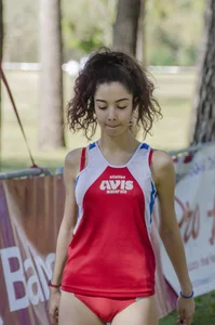 Candid track and field girls