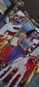 SEX DOLL WITH PIERCED NIPS AND TIGHT CLOTHES