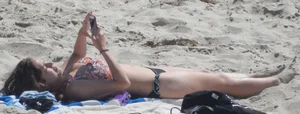 Sexy Skinny Girl on a Beach Creepshots Gallery