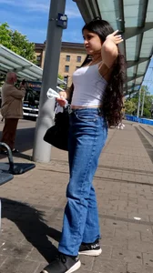 Candid bodies in denim