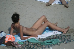 Continesti nude beach girls in Romania