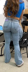 Redhead squatting and working part 19 (OC)