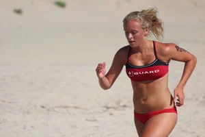 Bunch of sexy lifeguard tournament girls from 2013