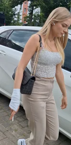 Pretty blonde with perky tits