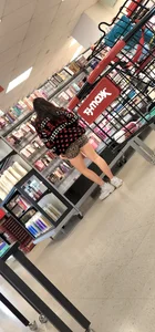 At the mall with the wife