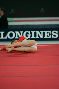 Candid gymnastics girls