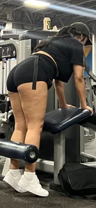 [OC] Latina MILF Cheeks out at the gym