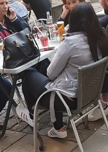 Huge collection of whale tails, ass cracks and panty peeks in public