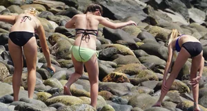 Beach and bikini girls