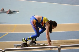 Candid track and field girls