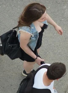 Various creepshots on the street and in public places