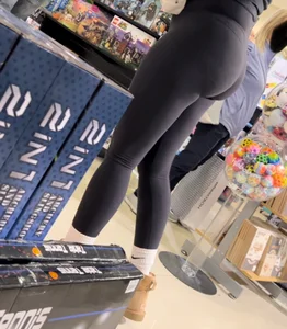 Brunette PAWG at the Toy   Store