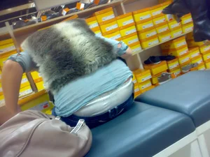 Huge collection of whale tails, ass cracks and panty peeks in public