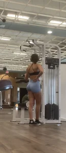 10/10 sky blue gym leggings