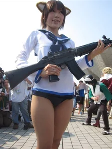 Sexy Asian girls in Cosplay outfits
