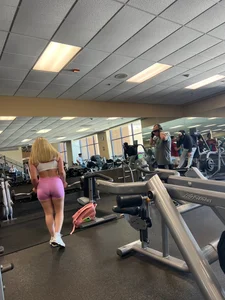 Best set today😈 bubble butt see through spandex at gym