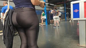 My first post-Pawg in shiny lycra(OC)