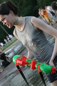 Candid tits and pokies