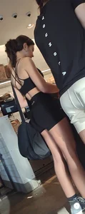 Fit babe at chipotle