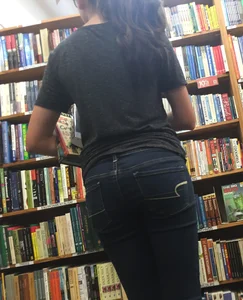 Bookstore series, Nerdy but with adorable butt