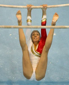 Candid gymnastics girls