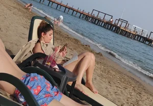 Nice view at the beach