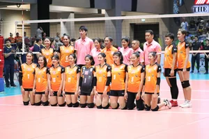 Thai candid volleyball girls