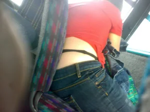 Huge collection of whale tails, ass cracks and panty peeks in public