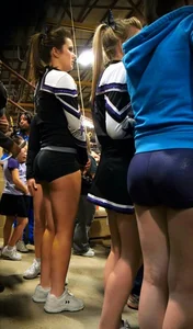 Booties in Spandex Mini Shorts Pics Collection