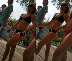 Beach and bikini candid girls