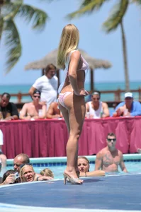 International Bikini Swim Team Preliminaries