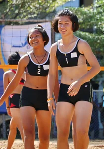 Thai candid volleyball girls