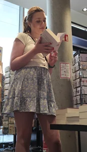 Beauty in a skirt