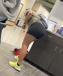 Latina co worker ass