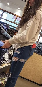 Tight ass in jeans