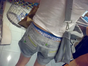 Huge collection of whale tails, ass cracks and panty peeks in public