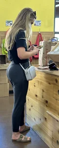 Gorgeous Blonde Pawg with a perfect plump ass from every angle