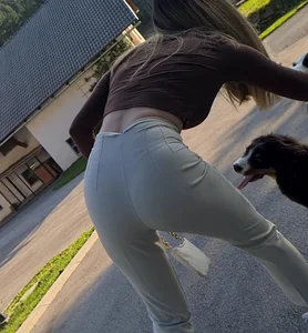 Busty teen showing off her body part 2 (3/3)