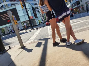 Group of Teen Ass