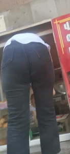 Armenian milf bending huge ass in black and blue jeans mega post