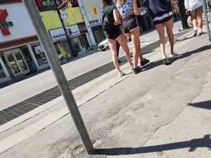 Group of Teen Ass