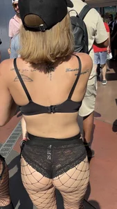 Bubble Butt Pawg with Lace and Fishnets (OC)
