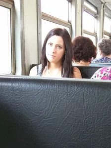 Crazy Hot Girl in Mini Shorts at a Train Station Creepshots Gallery