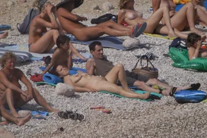 Croatia nude beach females, mostly mature