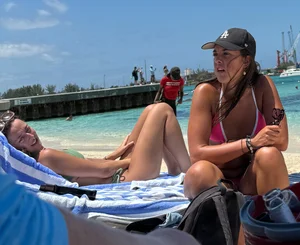 Pink bikini Mega post part 3 +vid